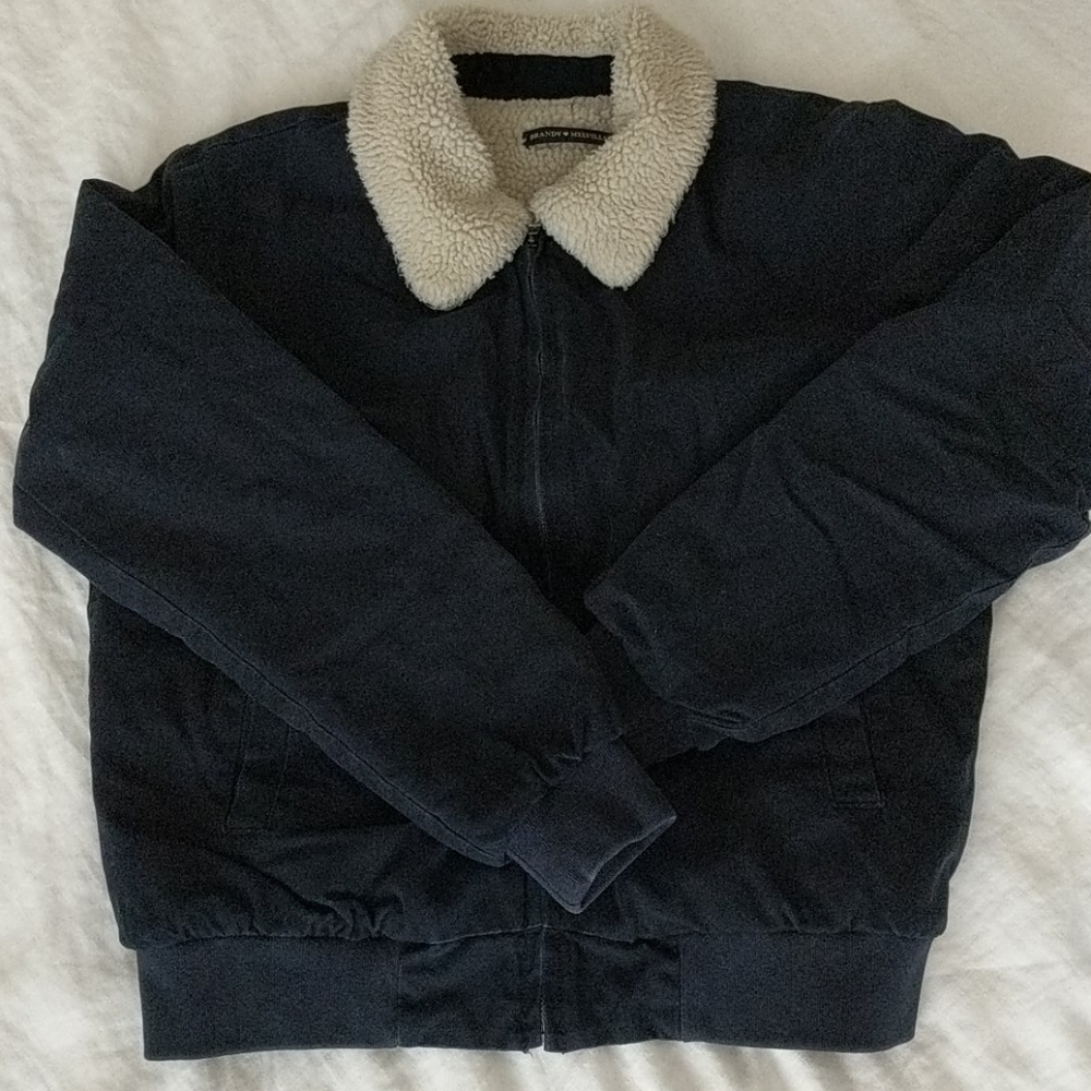 Brandy Melville Sherpa Lined Jacket